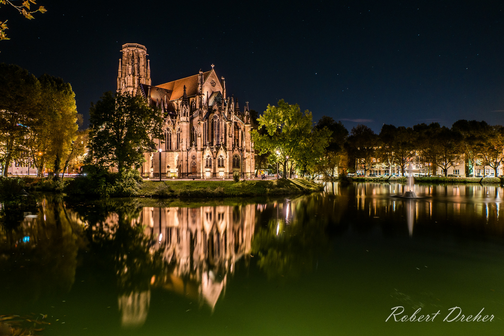 Johanneskirche am Feuersee in Stuttgart