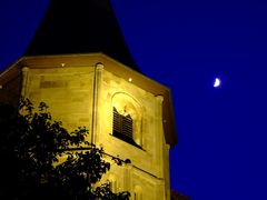 Johanneskirche bei Nacht