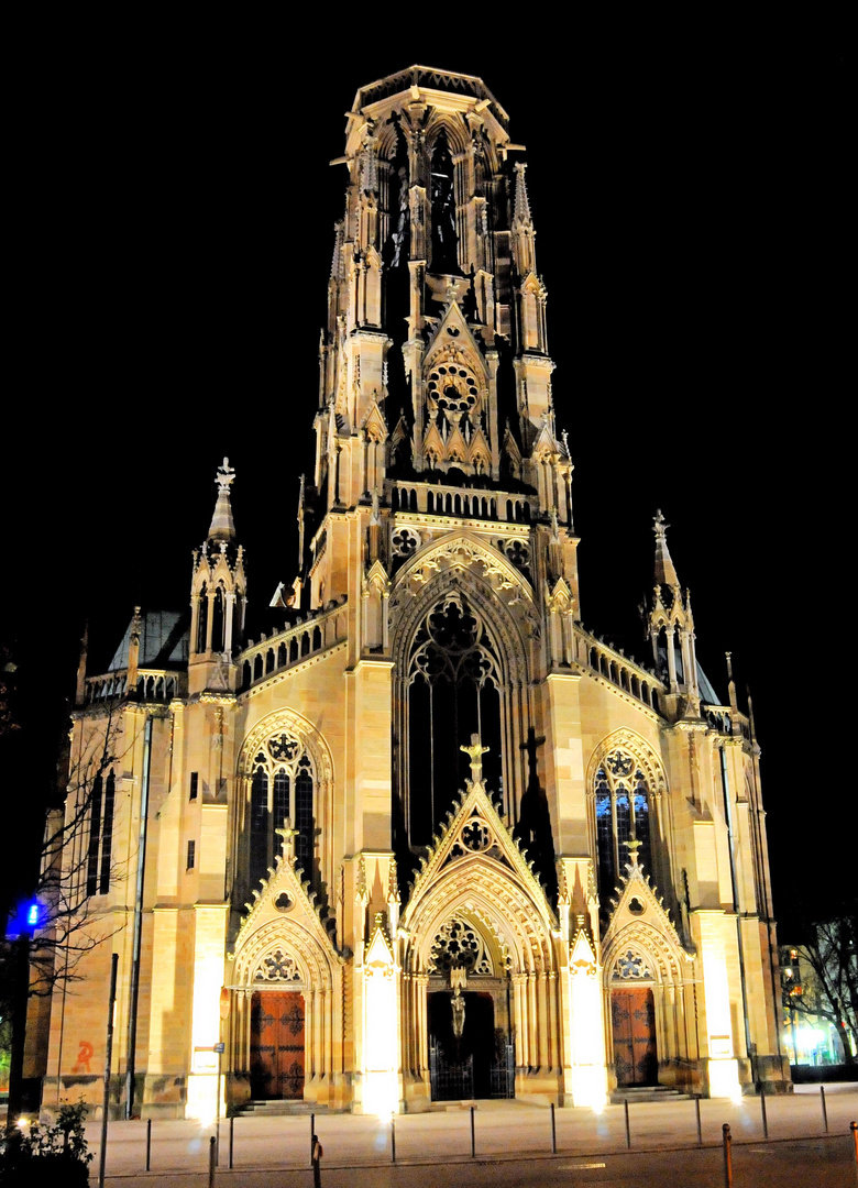 Johanneskirche in Stuttgart Haupteingang