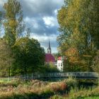 Johannisbach mit Schildescher Kirchturm