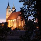 Johanniskirche by night - Magdeburg