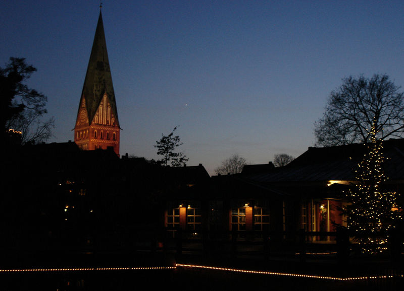 Johanniskirche Lüneburg zur Weihnachtszeit