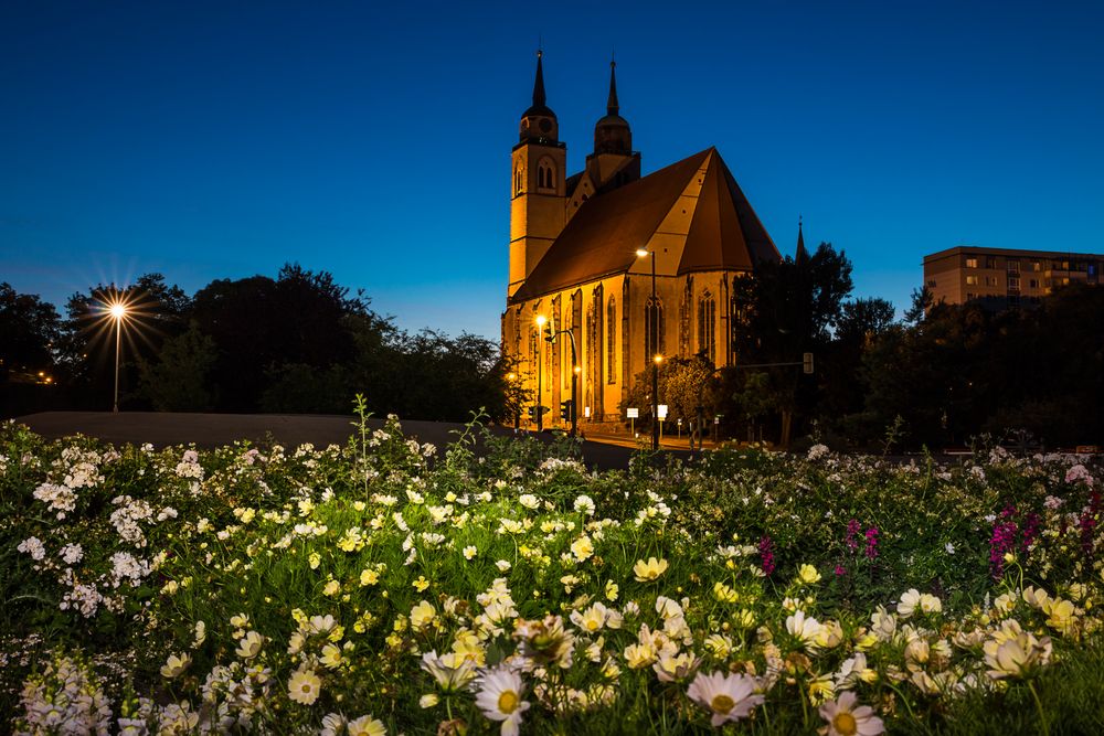 Johanniskirche zur blauen Stunde 2