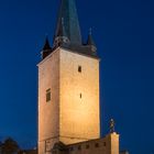 Johannistorturm bei Nacht