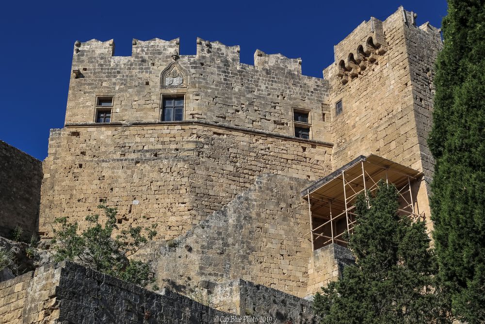 Johanniterburg Lindos Detail