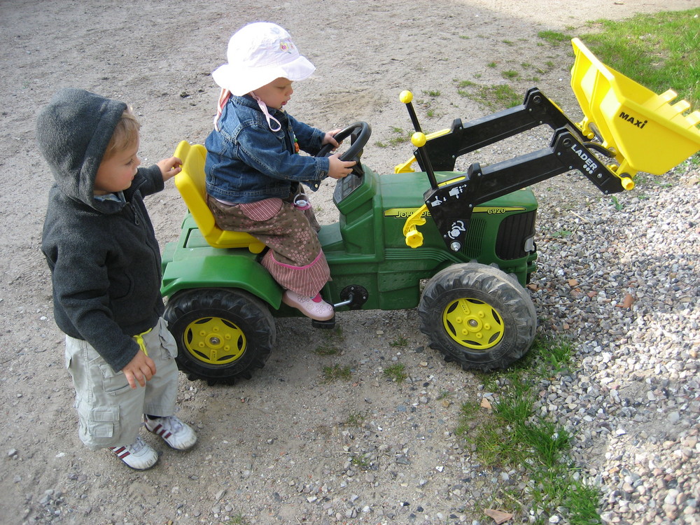 John Deere 6920 im Einsatz