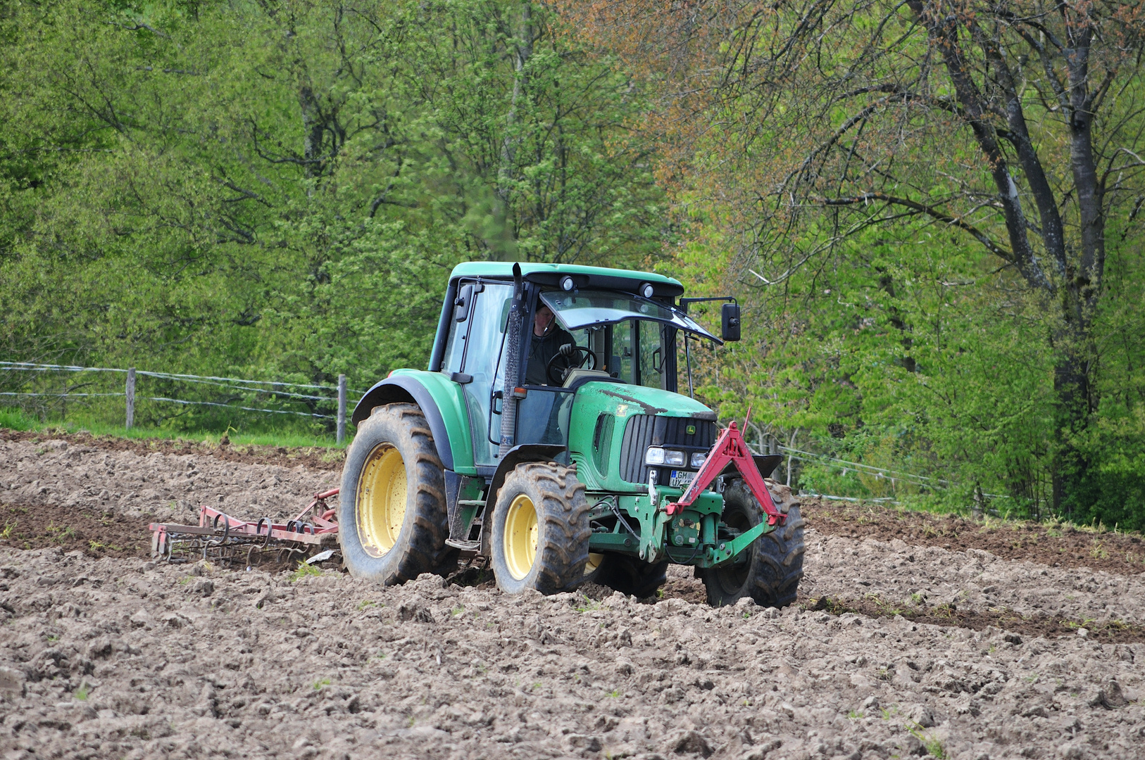 John Deere bei der Arbeit