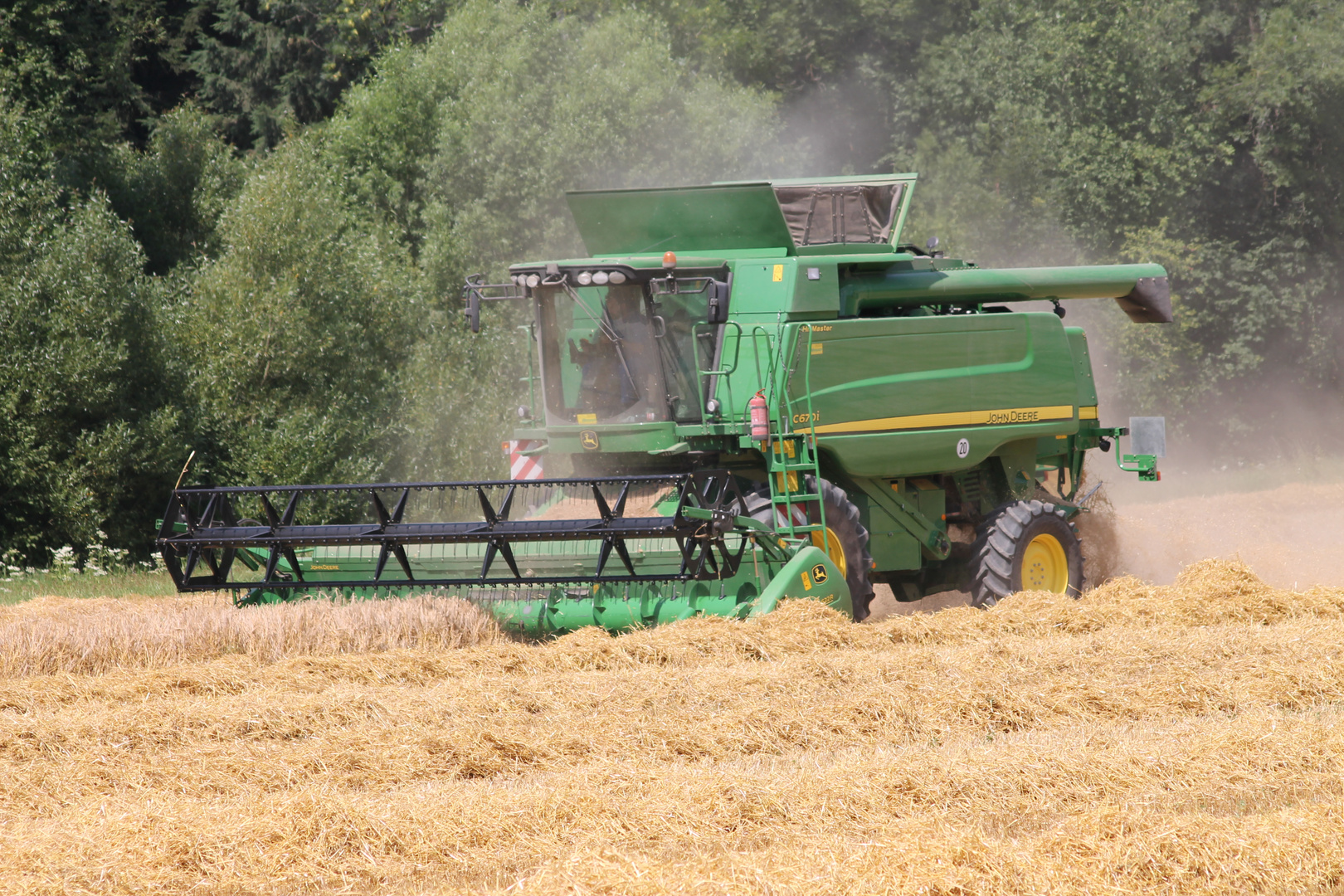 John Deere c670i hillmaster