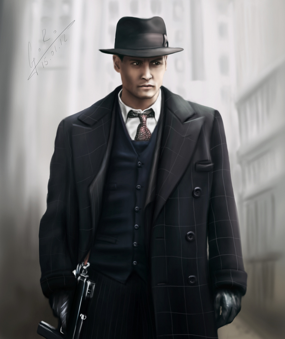 John Dillinger Public Enemies Foto & Bild 2dgrafik, zeichnungen