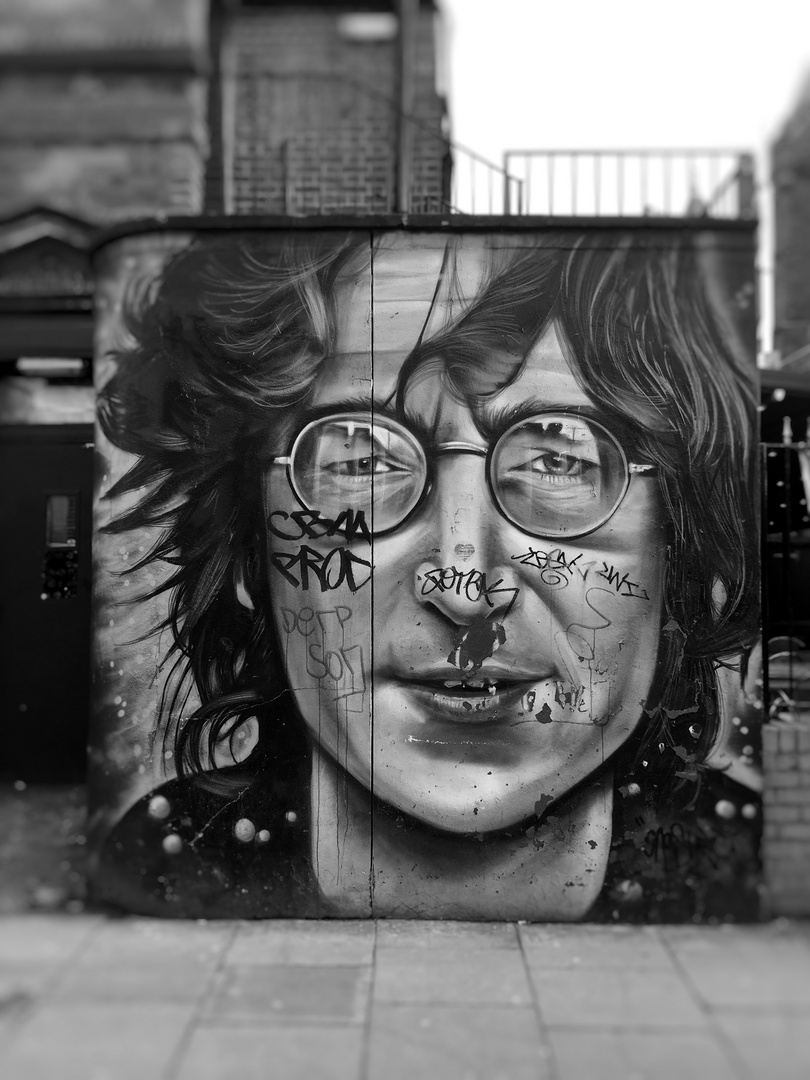 John Lennon at Camden Market
