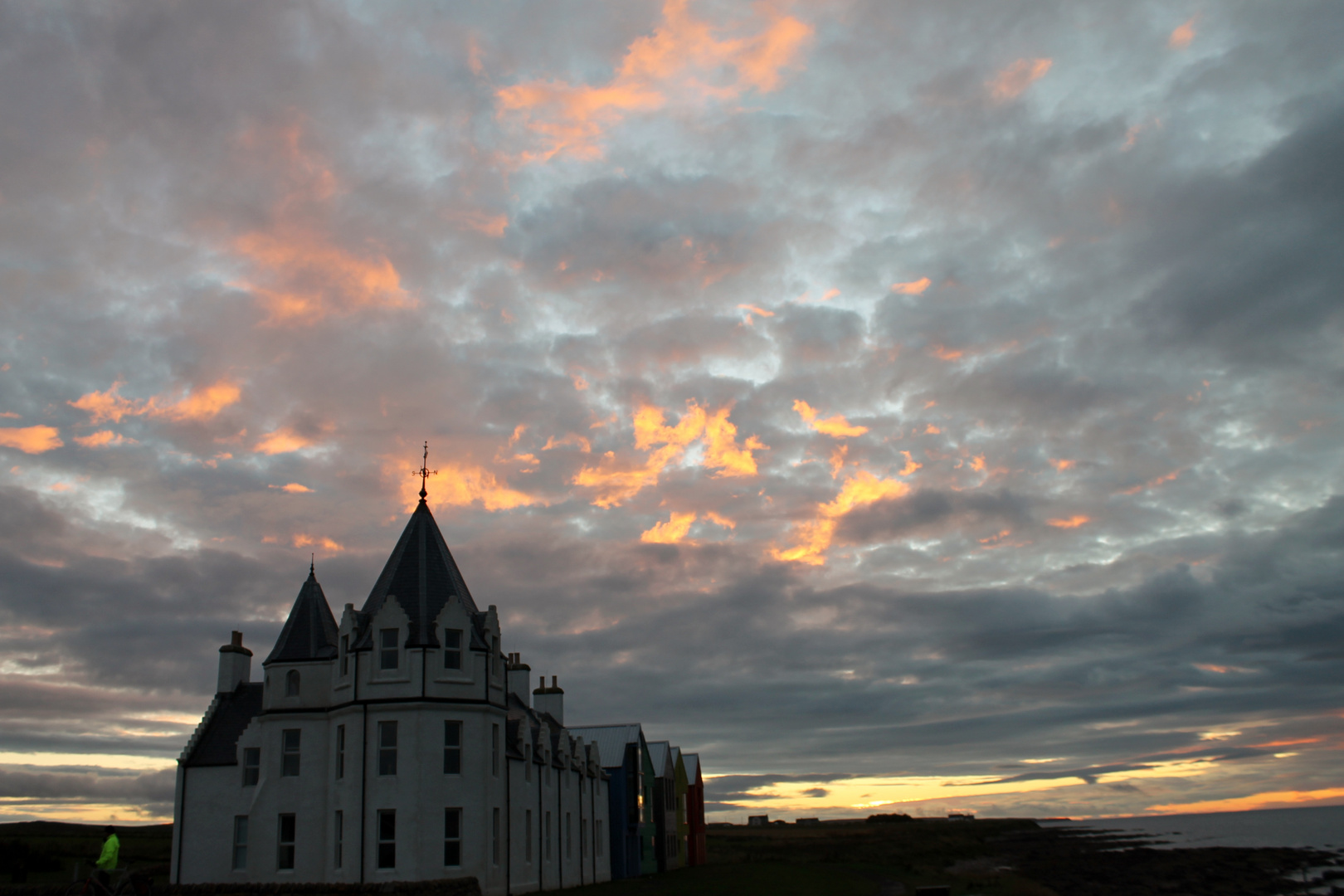 John o' Groats.Fast am Ende von Schottland.