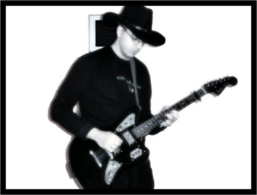 Johnny on Fender Jaguar
