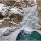 Johnston canyon . Banff . Alberta . Canada .