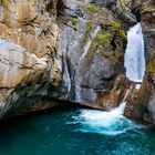 Johnston Canyon lower water falls