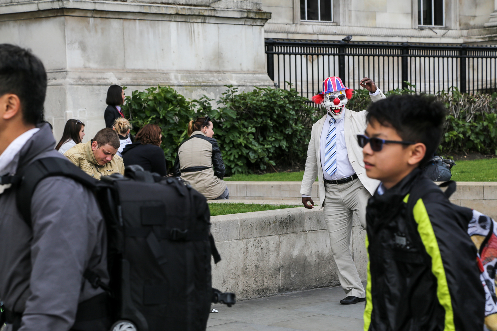 Joker am Trafalgar Square