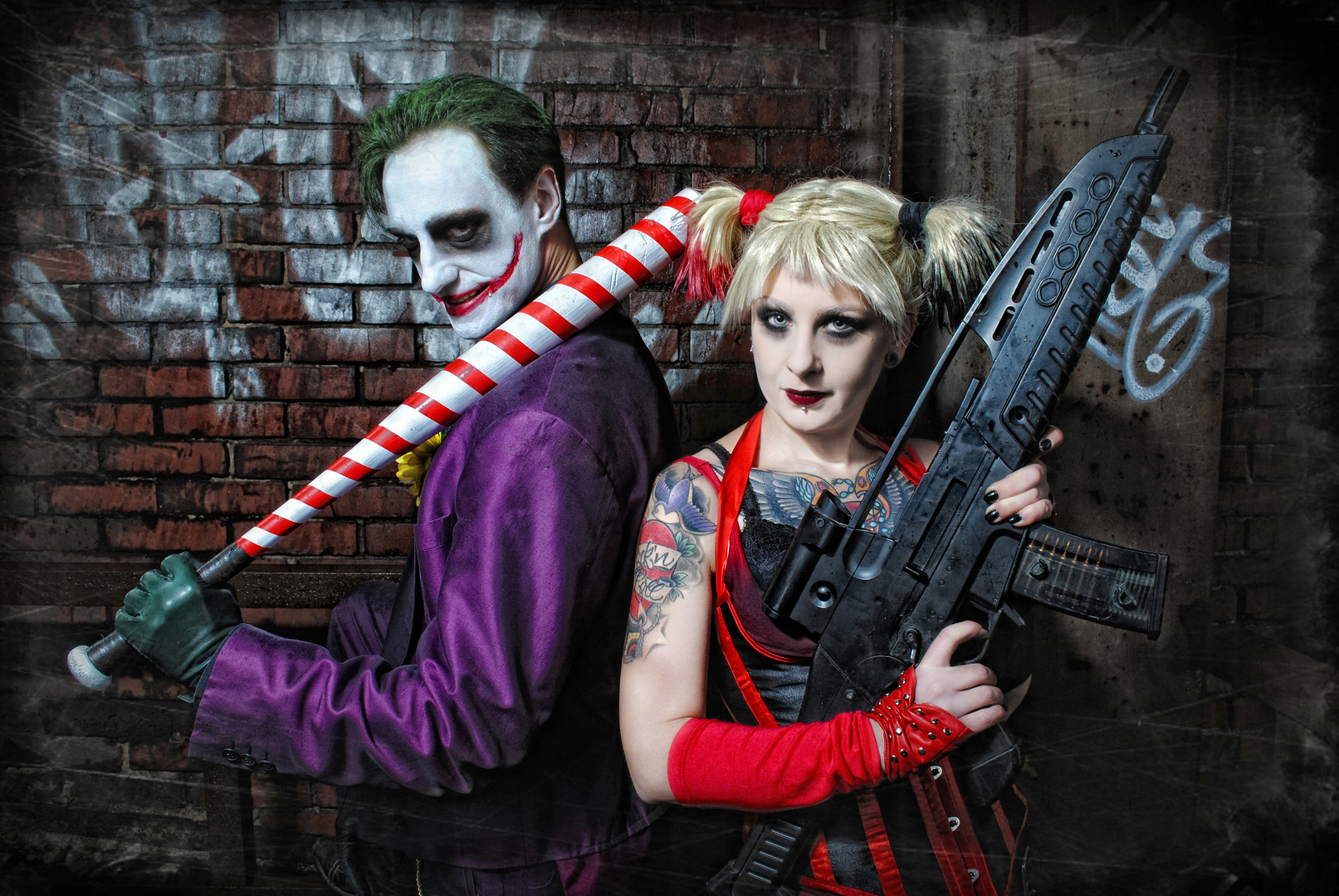 Joker und Harley Quinn