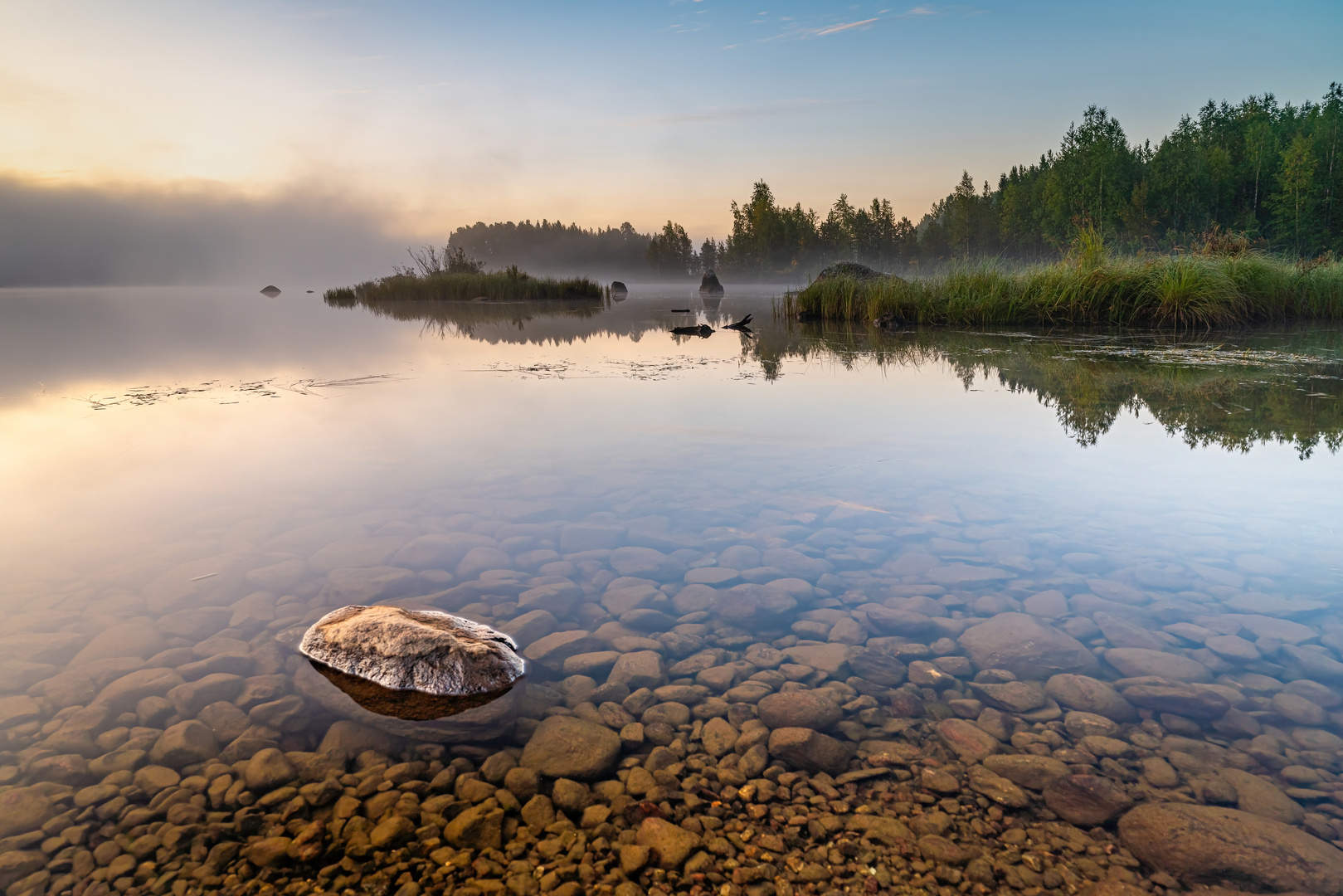 Jokkmokk Sonnenaufgang