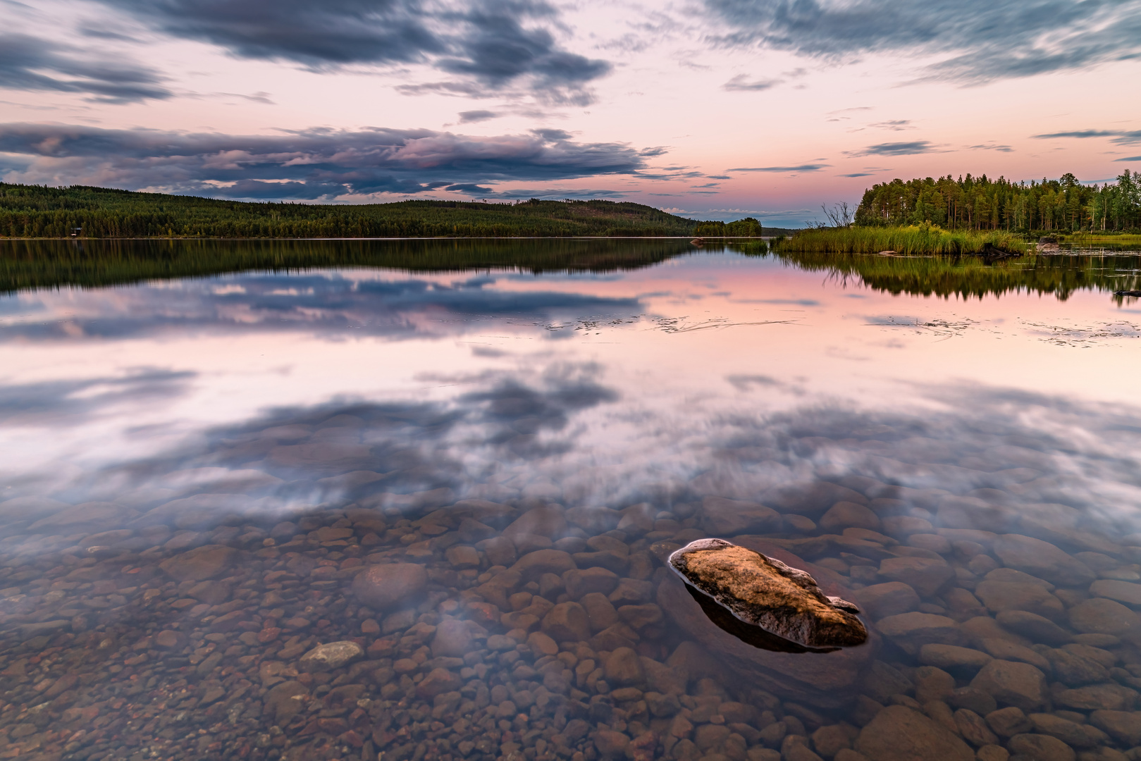 Jokkmokk Sonnenuntergang