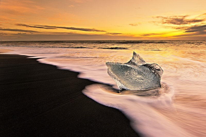 jokulsarlon beach