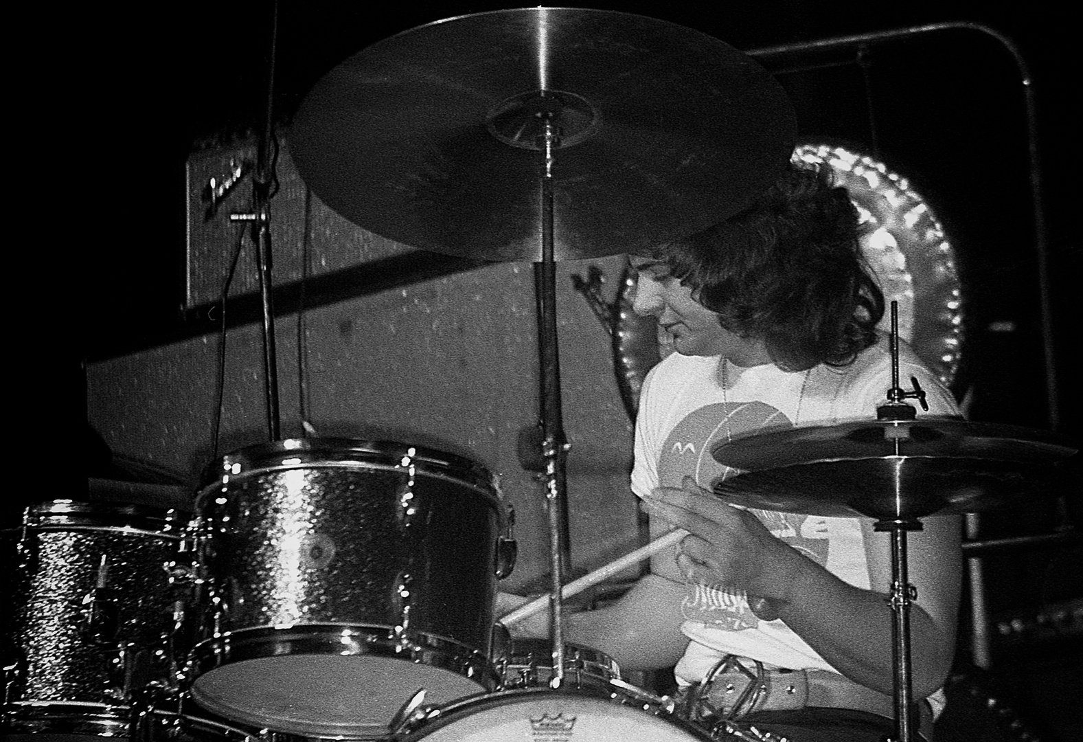 Jon Hisemann on drums, Colosseum 1970