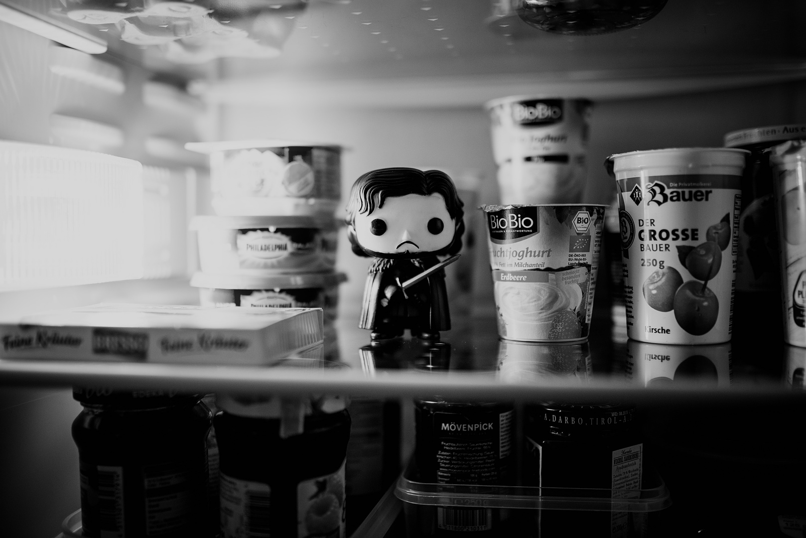 Jon Snow in the fridge