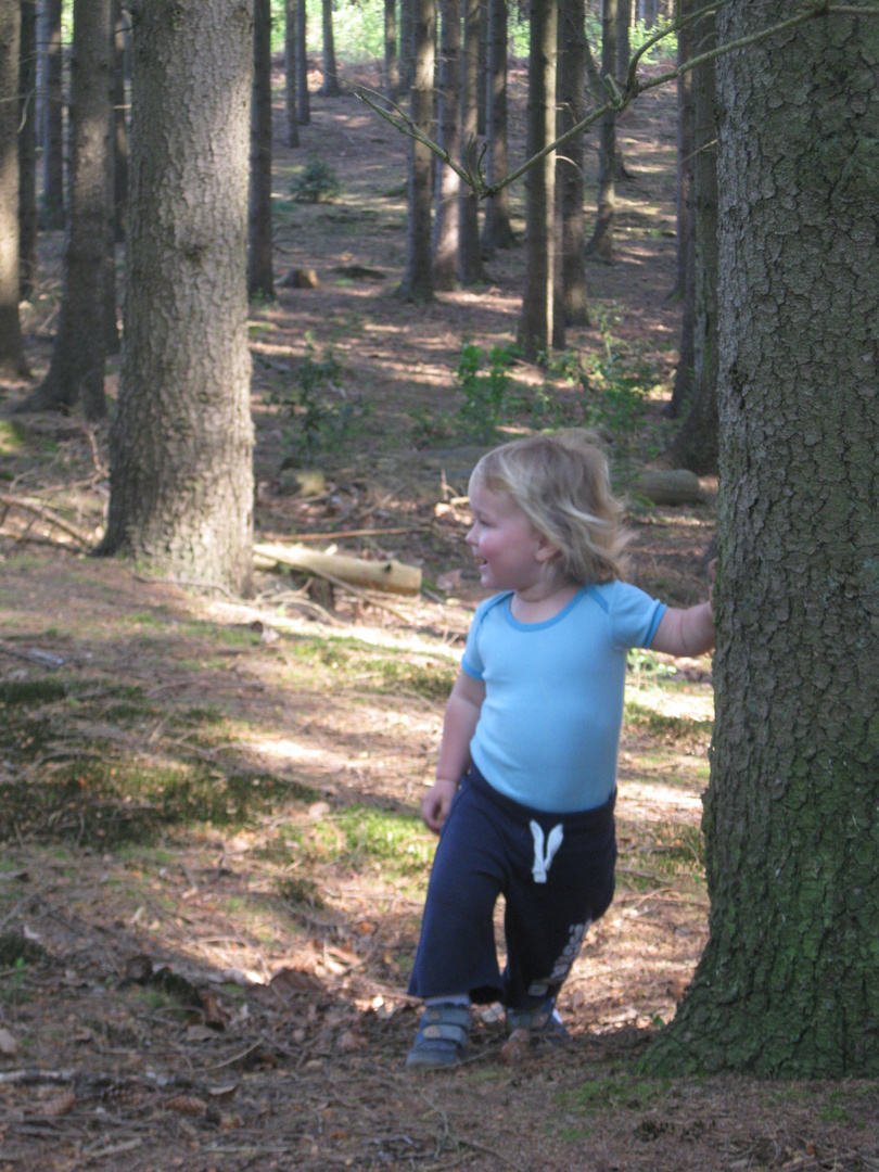 Jonathan im Wald