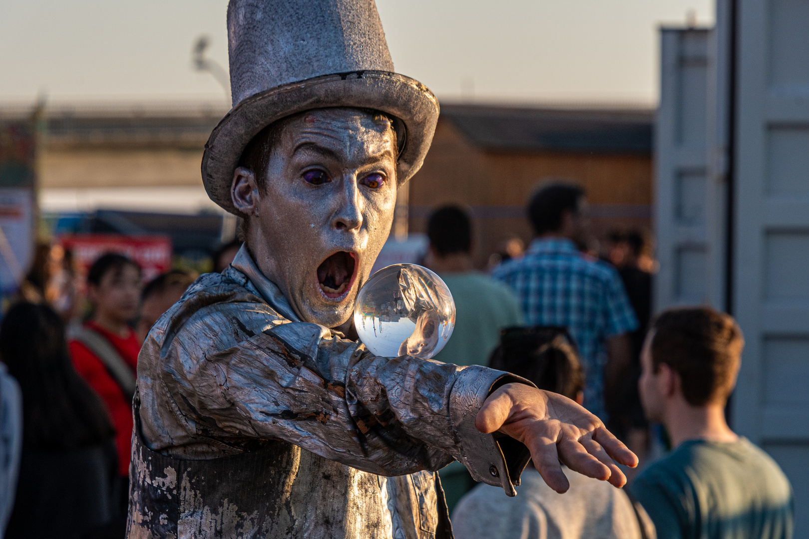 Jongleur in Vancouver, Staunen !