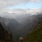 Jonkershoek Valley; breathtaking view northwards