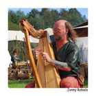 [Jonny Robels, Harfe, Rittermarkt Grünewald, 2007]