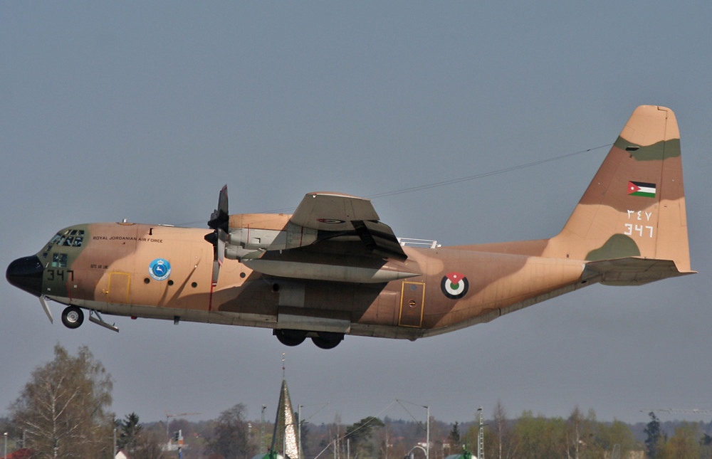 Jordan-Air Force Lockheed C-130H Hercules