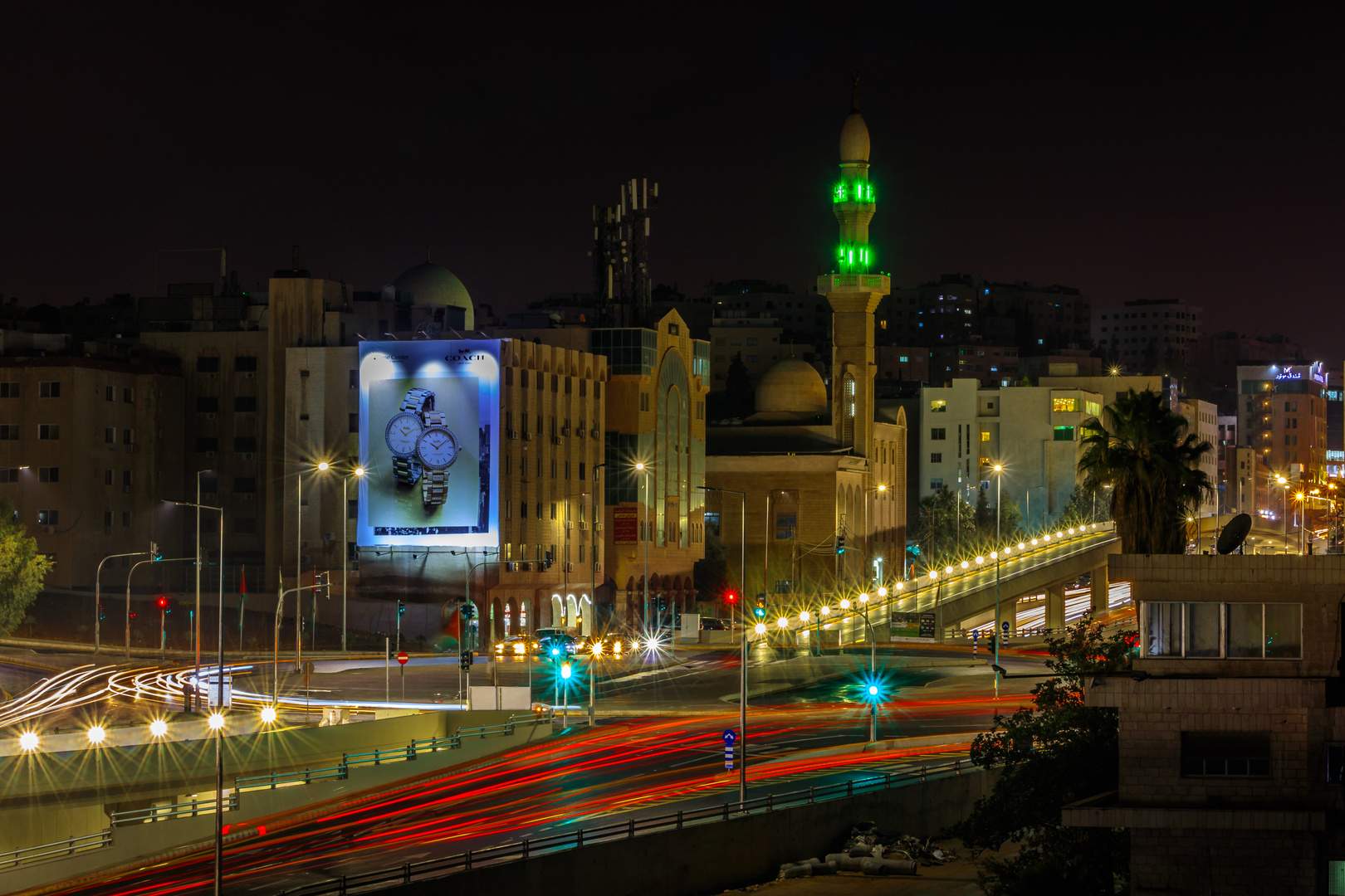 Jordan, Amman@Night