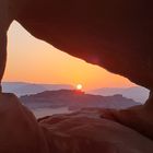 jordan desert sunrise