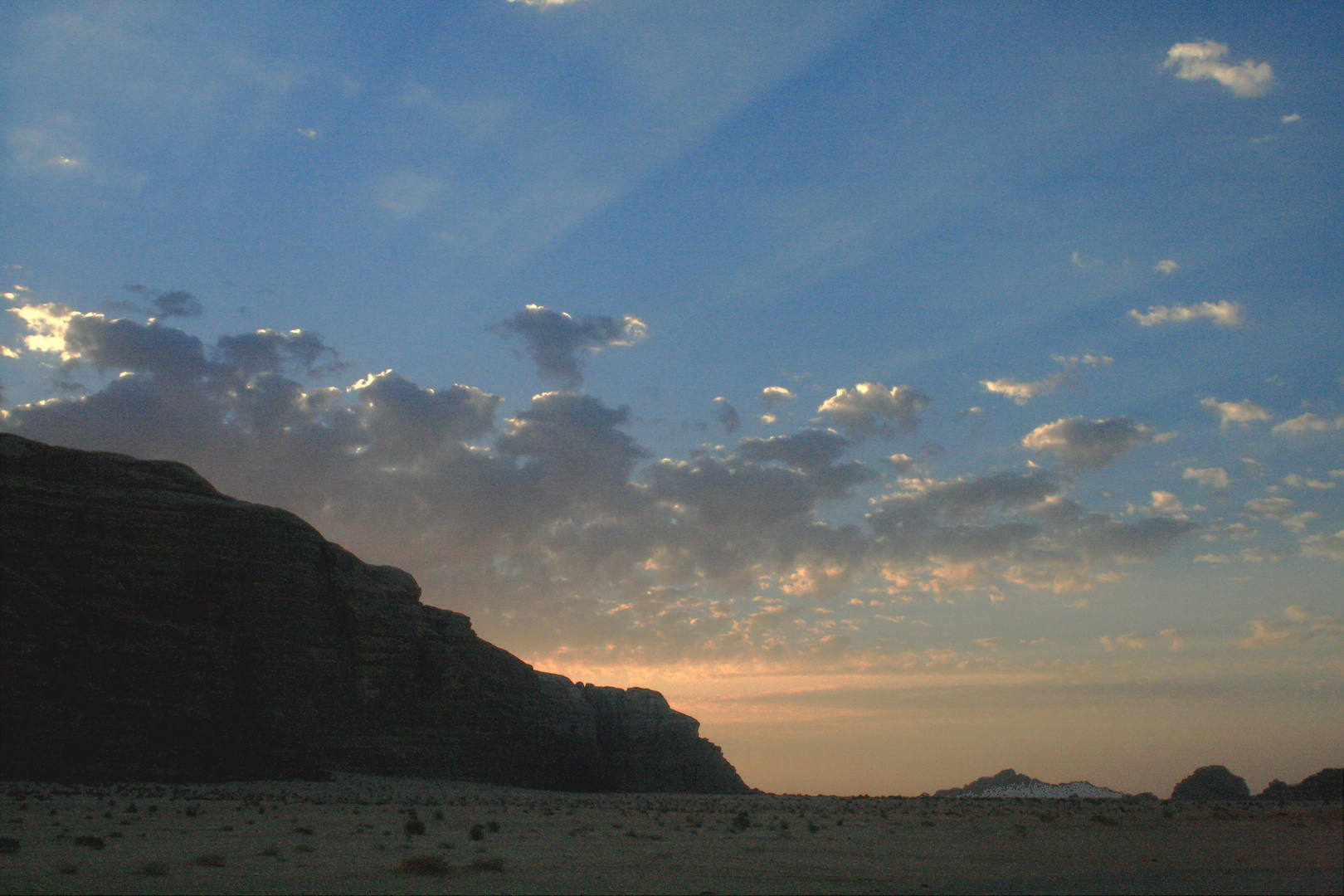 JORDAN WADI RUM Les derniers feux