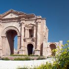 Jordanien, Jerash, Hadrianstor