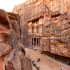 Jordanien - Petra, Schatzhaus Treasury, Khazne al-firaun