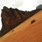 Jordanien Wadi Rum Felsformation Sieben Säulen der Weisheit