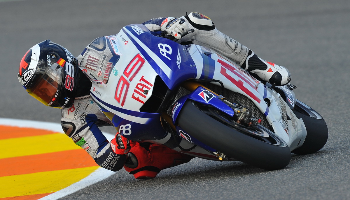 Jorge Lorenzo in Valencia