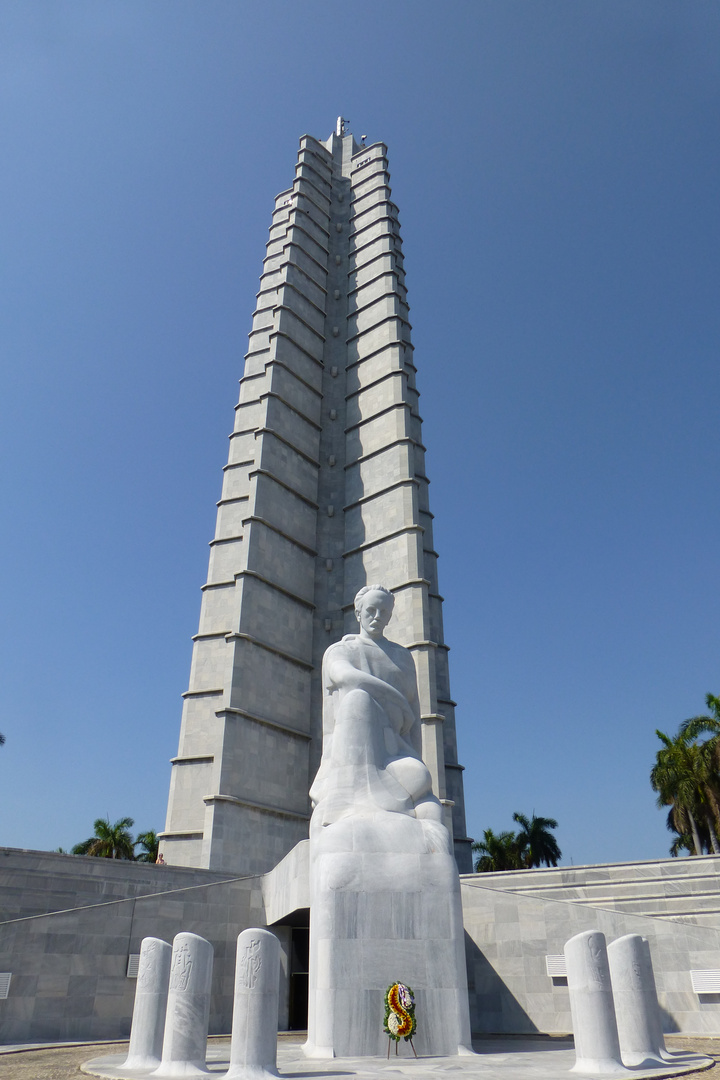 Jose´Marti Denkmal , Plaza de la Revolucion 2013 Kuba
