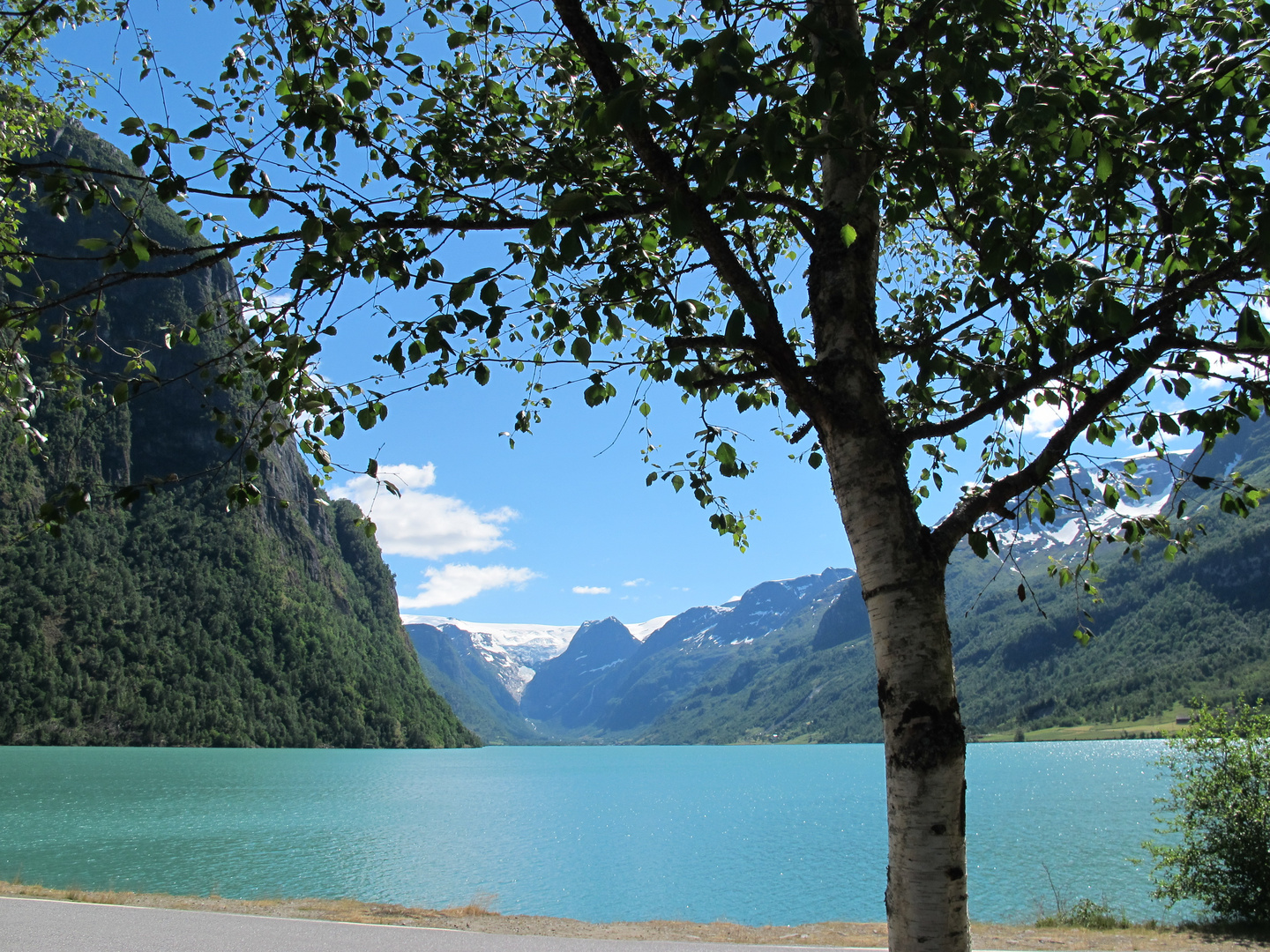 Jostedalsbreen-Gletscher Juni 2014