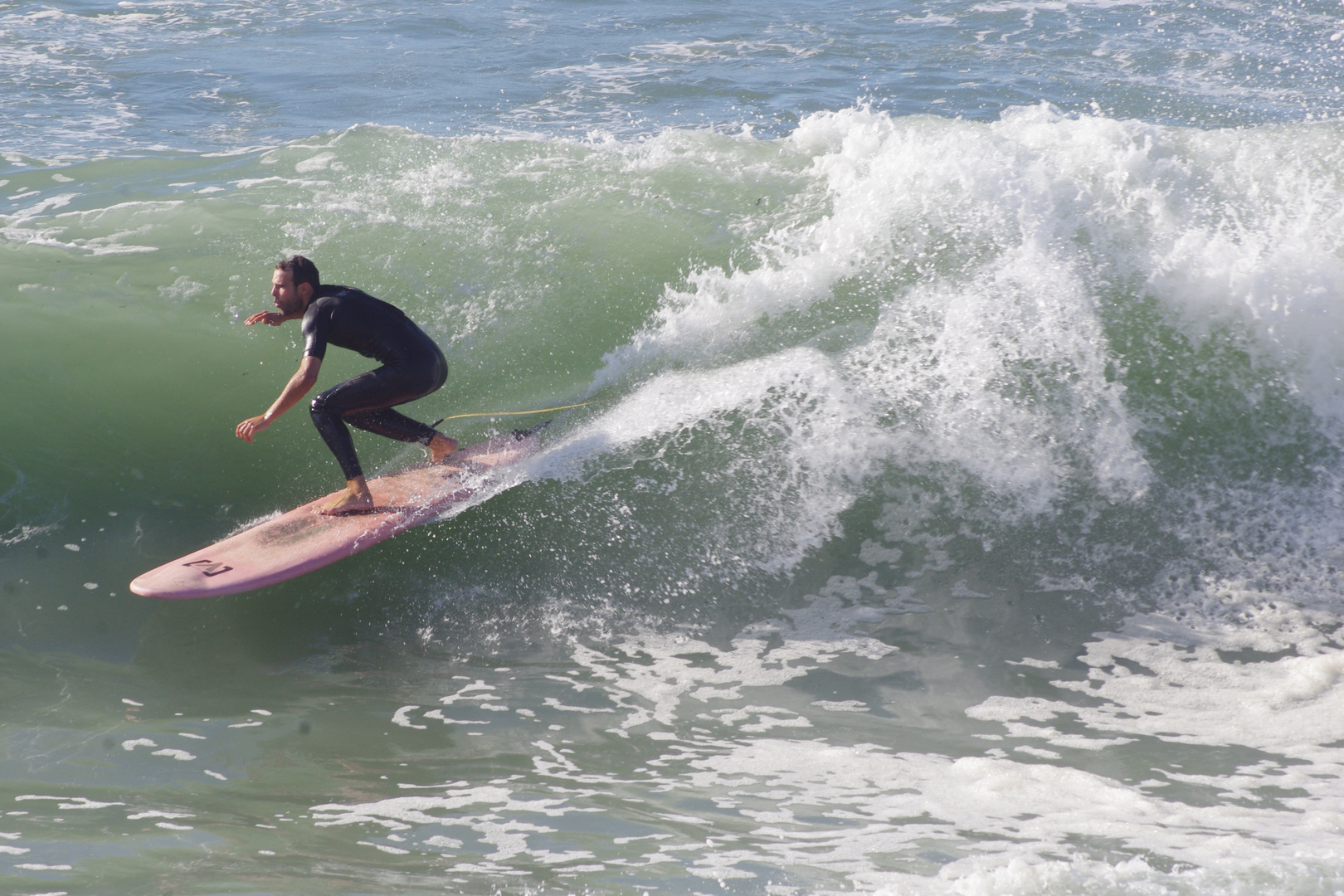 Jouer avec les vagues ....