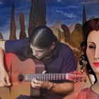 Jouer de la guitare pour les femmes de Modigliani!