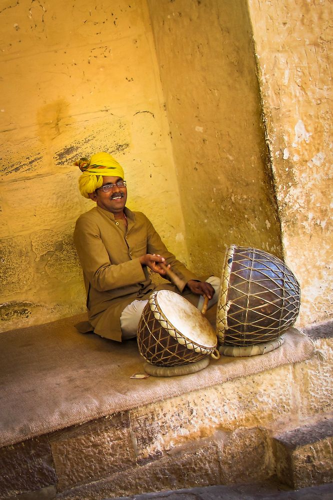 Joueur de bongo