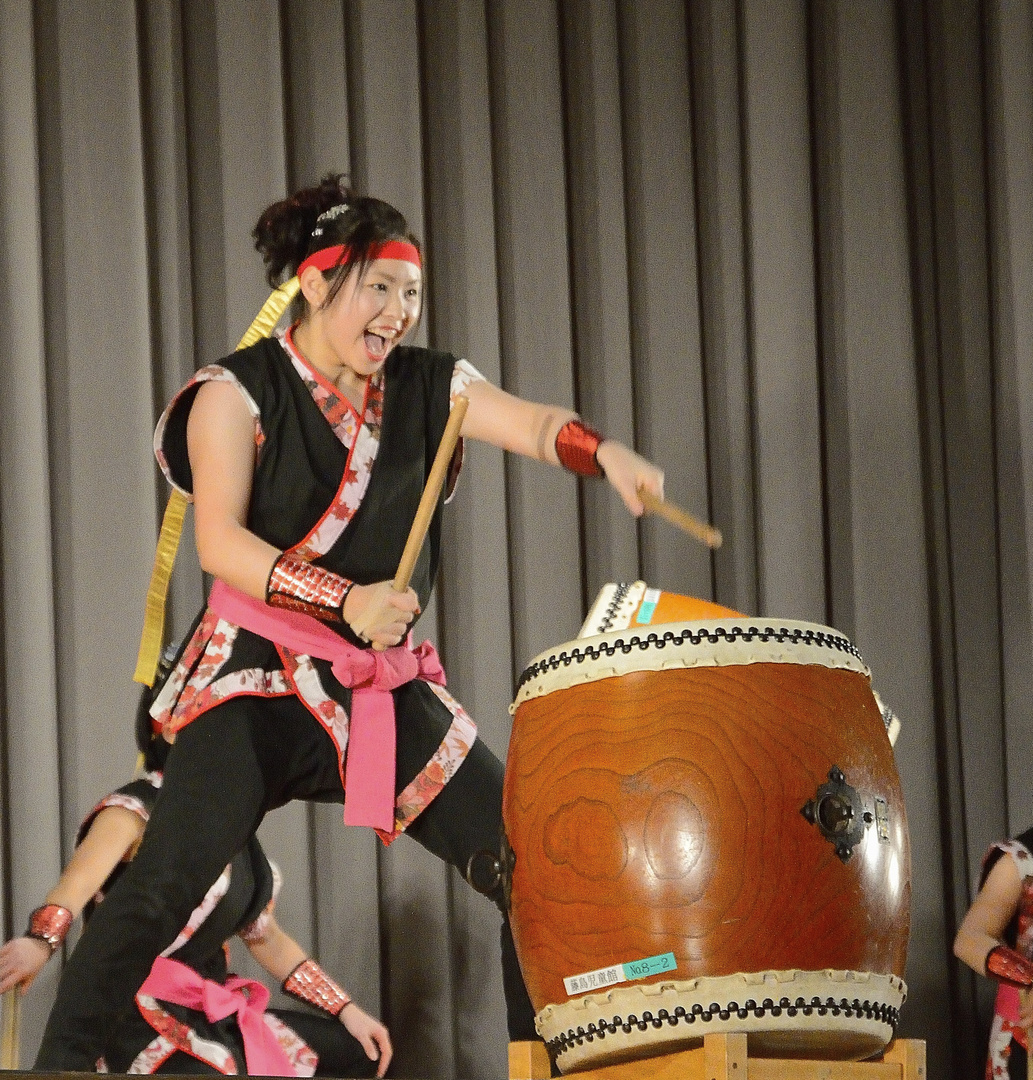 Joueuse de Daiko