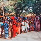 Jour de fête dans un village de Guinée