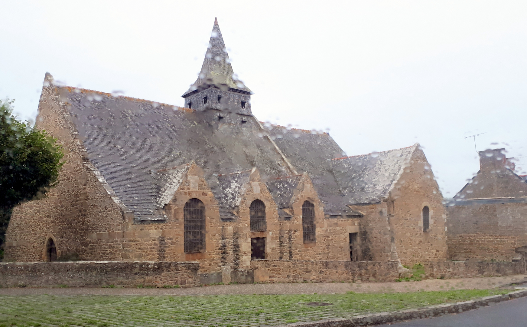 Jour de pluie en Bretagne ....