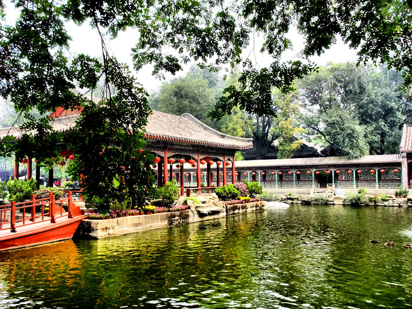 Jour tranquille à Beijing