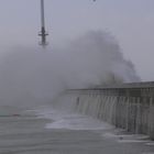 Journée chaude au Havre, ombrelle où parapluie ?