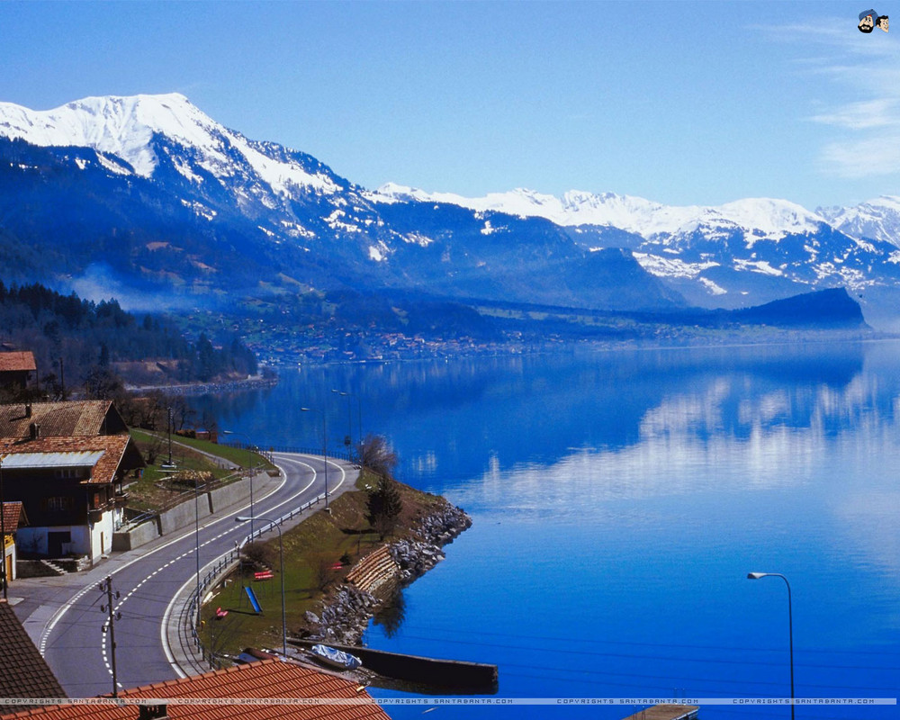 journey in midst of mountain and lake