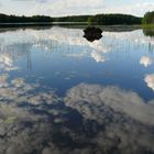 Joutsijärvi an einem Sommerabend