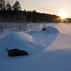 Joutsijärvi im Winter